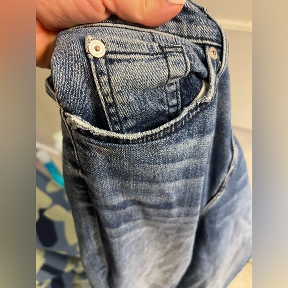 7 For All Mankind ROXANNE ANKLE WITH RAW HEM Size 30 - Picture 7 of 7